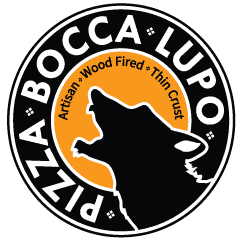 Pizza Bocca Lupo Logo for the mobile version of this website