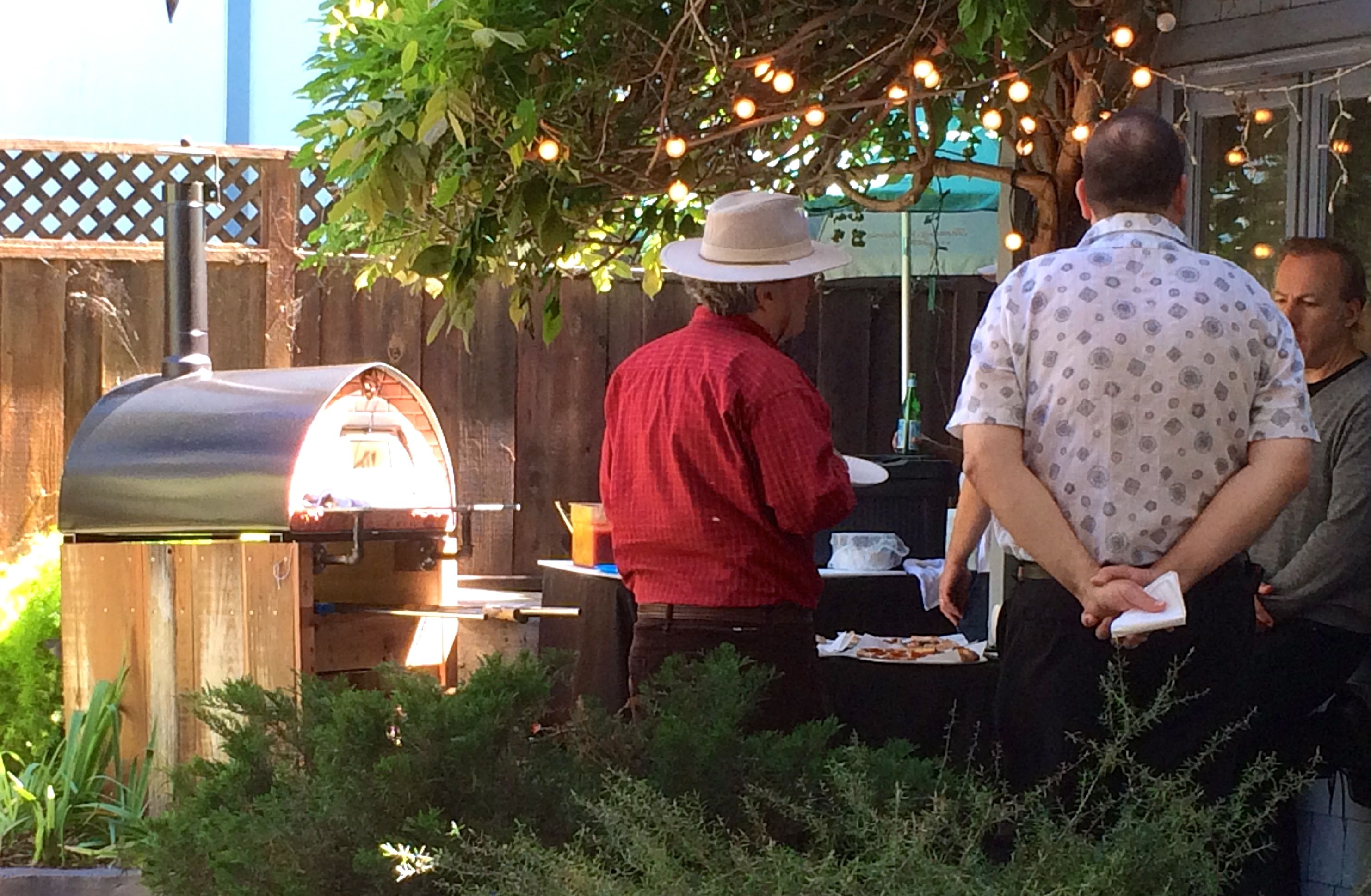 PBL Catering Small Oven Back Yard